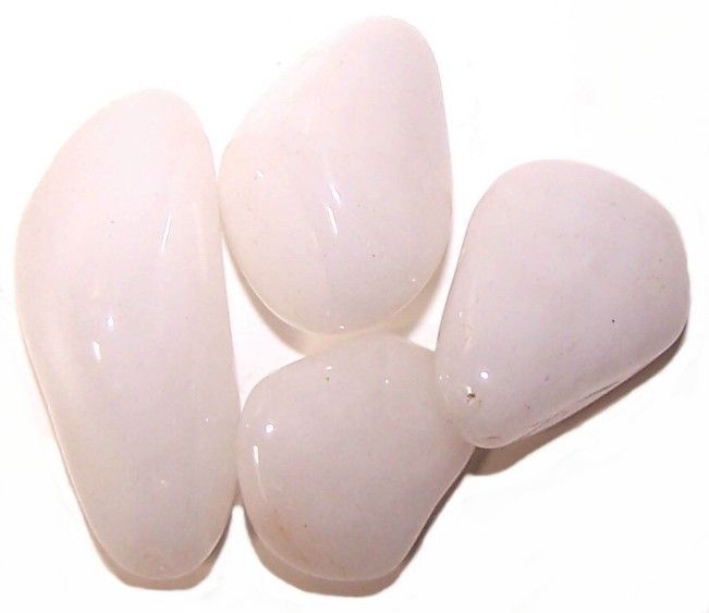 L Tumble Stones - Cuarzo Blanco