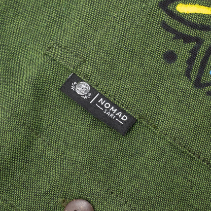 Nomad Sari Kathmandu Camisa - Verde Bosque - XXL