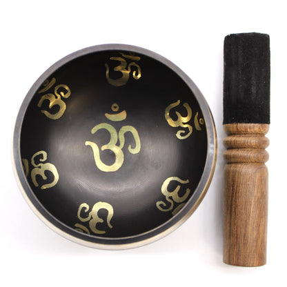 Juego de cuencos tibetanos Yoga Om