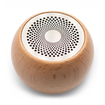 Mini enceinte en bois avec Effet Mandela