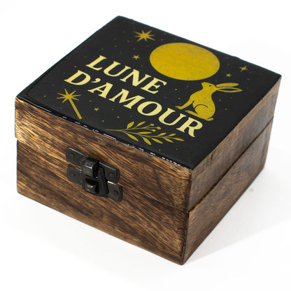 Petite boîte émaillée - Lune d'Amore