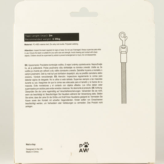 Paw Pet Leash - Correa de elefante - Marrón - 2 m