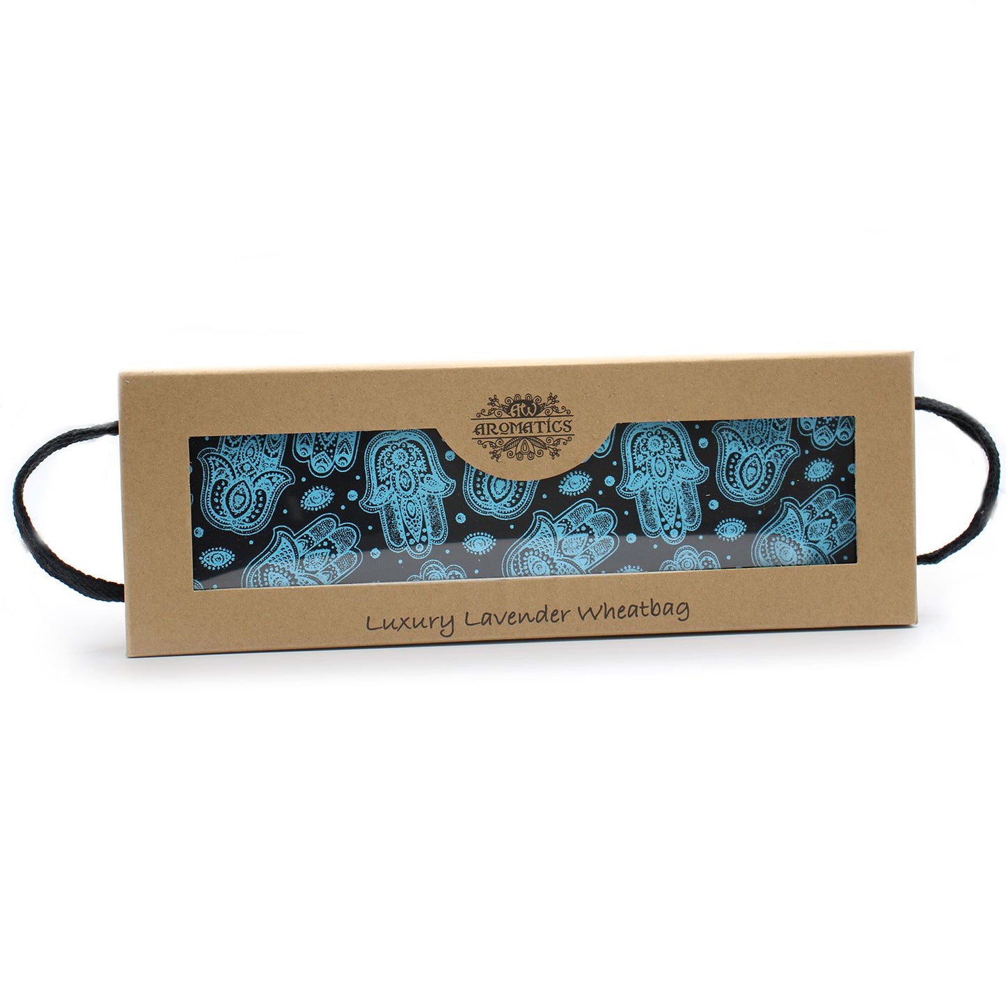 Sachet de blé lavande de luxe dans un coffret cadeau - Hamsa