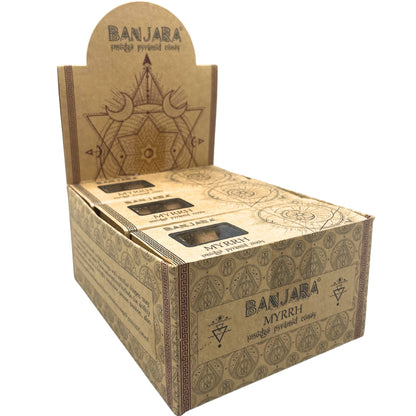 Banjara Räucherkegel in Pyramidenform – Myrrhe