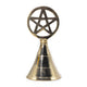 Altarglocke aus Messing - Pentagramm