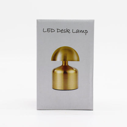 Lampe tactile - Champignon plat Bronze - USB (C) - Rechargeable (400 watts)