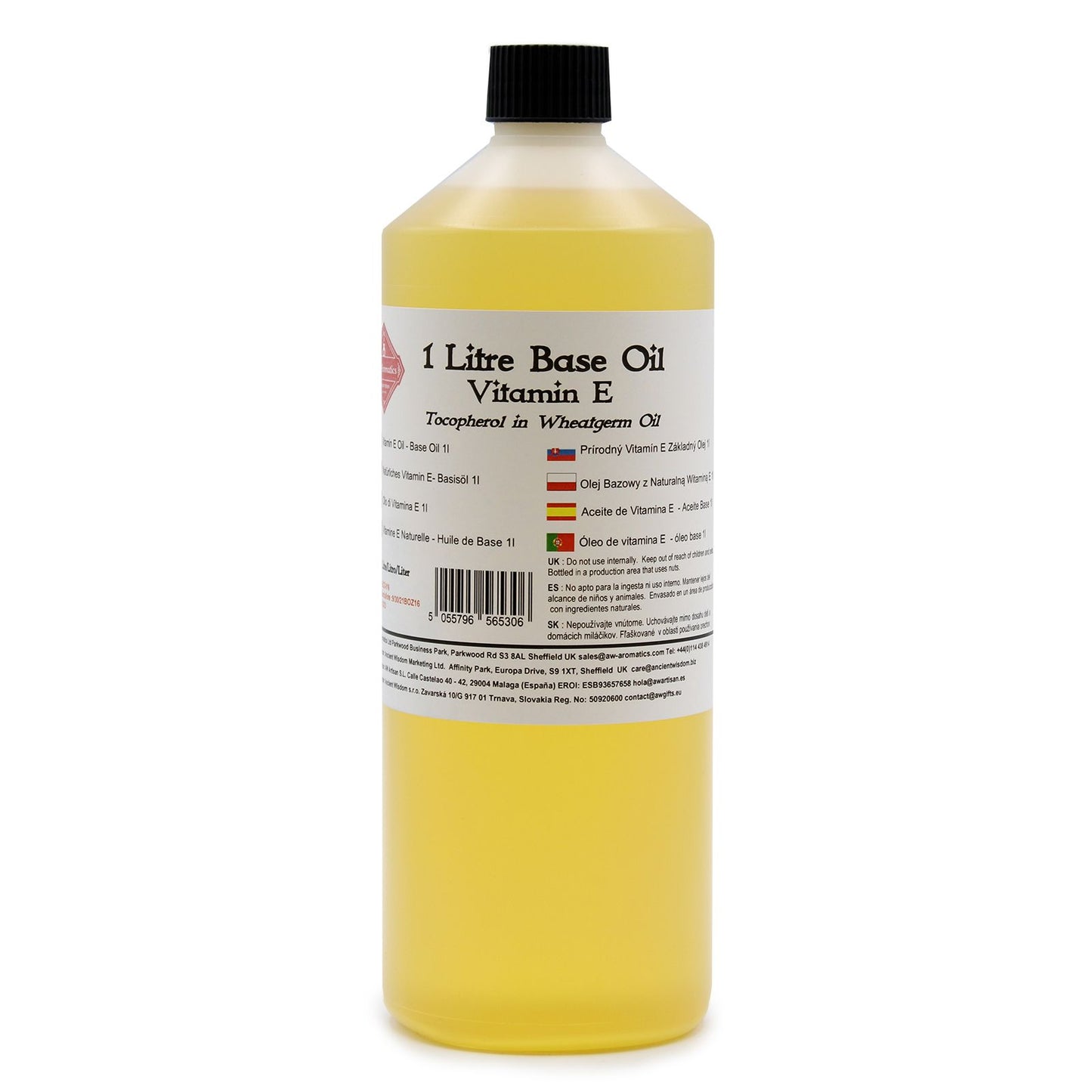 Aceite Base Vitamina E Natural 1L