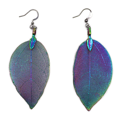 Pendientes Hoja Multicolor