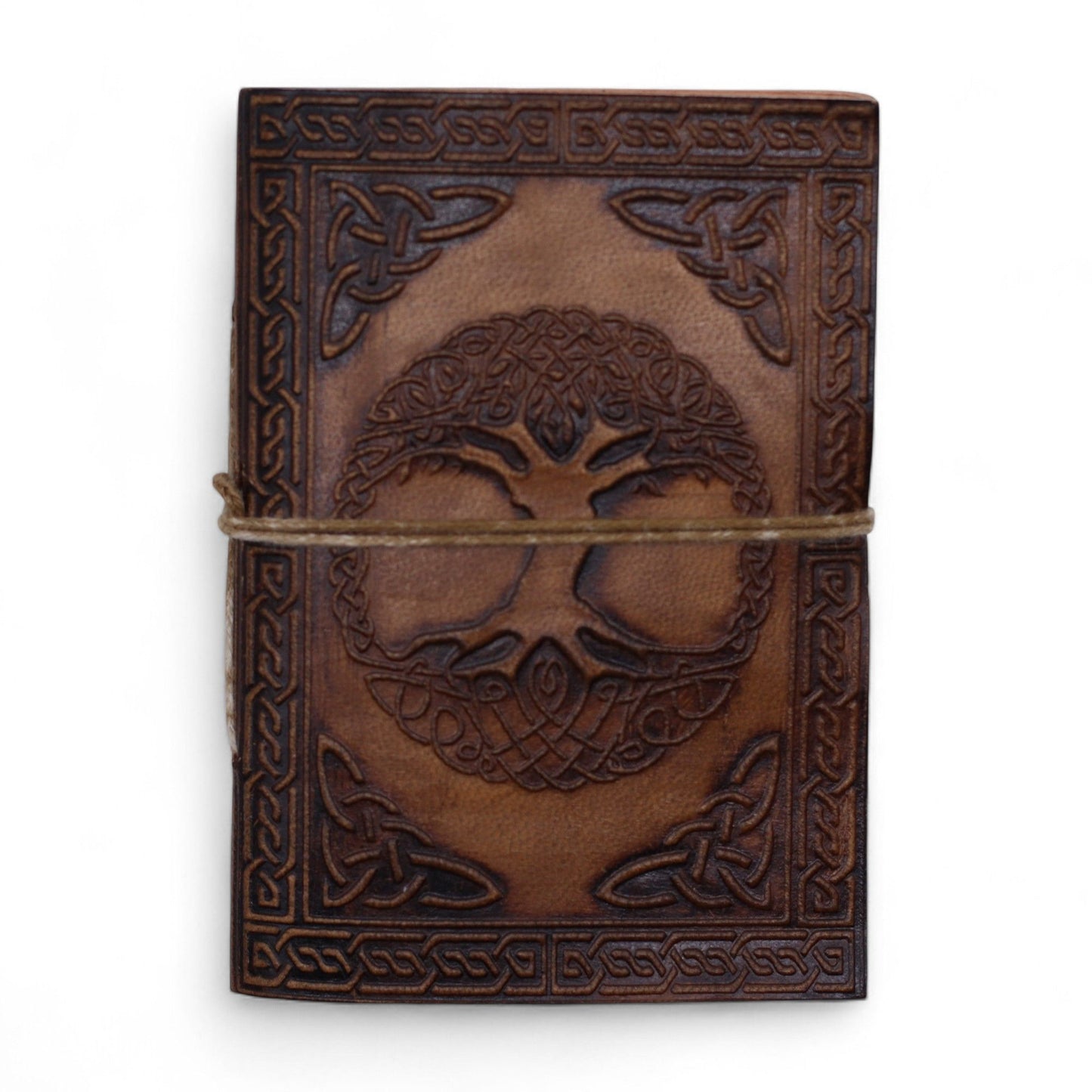 Carnets en cuir de taille moyenne assortis (5 x 3,5 pouces) - Vitrine