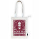 Nomad Sari Iconic Toni Tote Bag - Liebe ist eine Superkraft - Natur 10oz