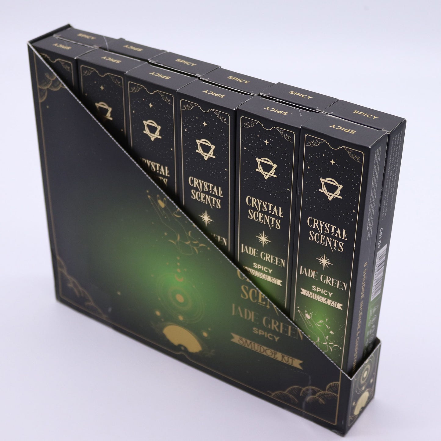 Jade Crystal Scents Räucherstäbchen - Würzig
