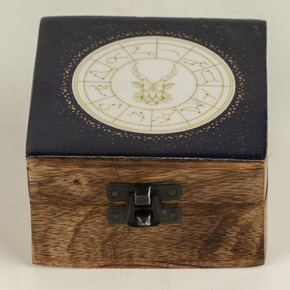 Pequeña caja esmaltada - Capricornio