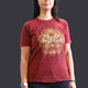 T-shirt moyen Nomad Sari - Hamsa - Marron