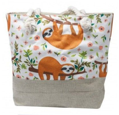 Bolso Shopper Asa Cuerda Perezosos