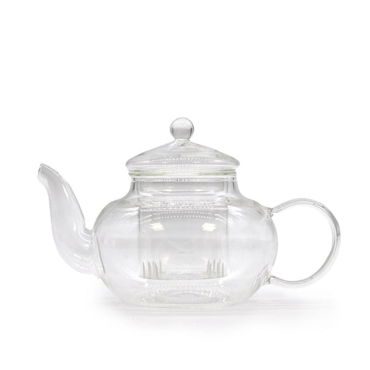 Théière en verre avec infuseur - Perle ronde - 400 ml