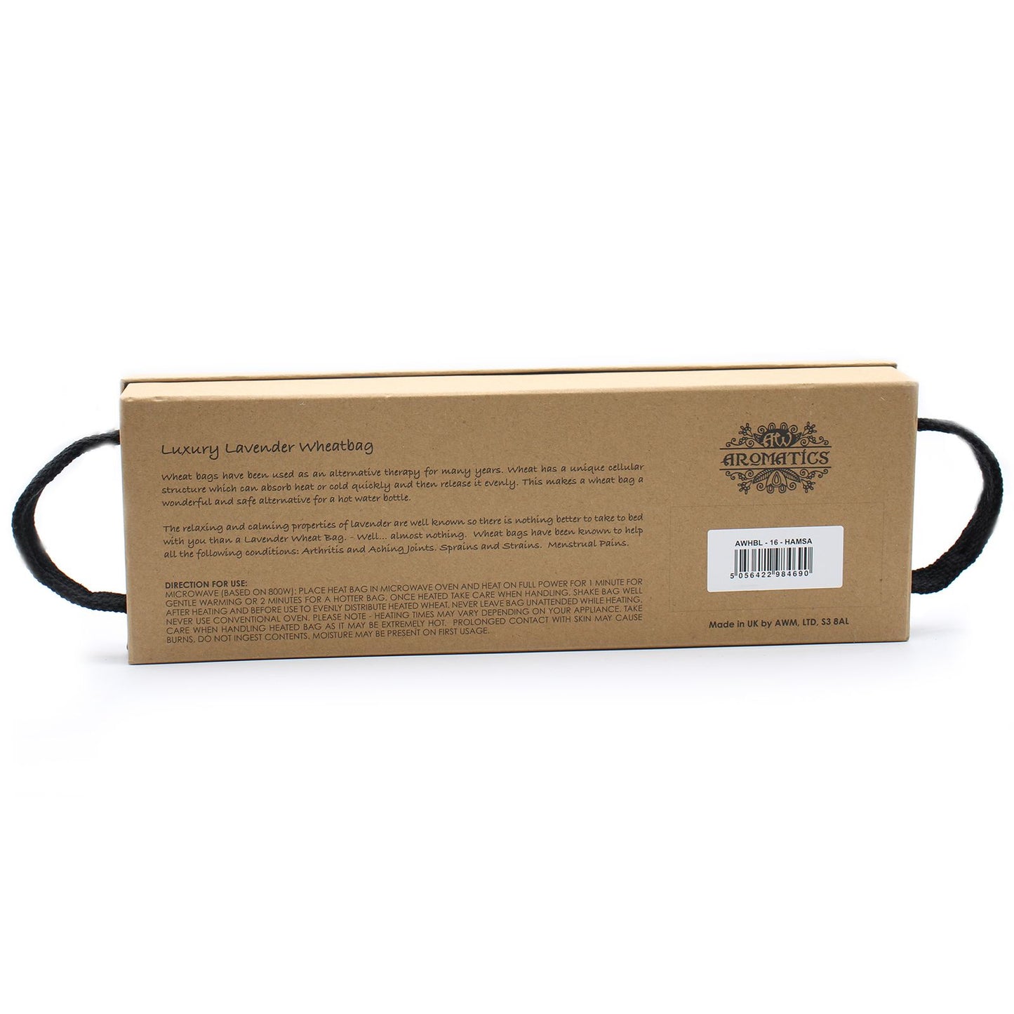 Sachet de blé lavande de luxe dans un coffret cadeau - Hamsa