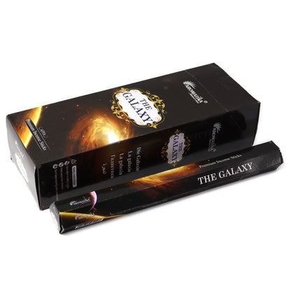 Aromatika Hexagonal Räucherstäbchen ohne Kohle - Die Galaxie