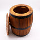 Taburete de barril de cerveza y soporte para sombrilla - Natural