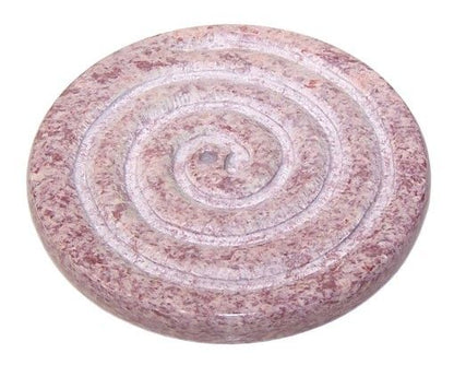 Speckstein-Räucherspirale, 7 cm