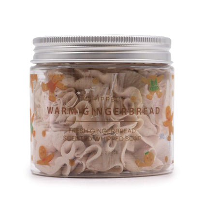 Jabón de crema batida de pan de jengibre tibio 120 g