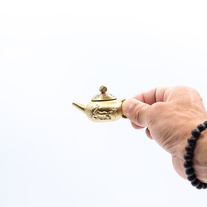Feng Shui Fortune - Glücksteekanne mit rotierenden Würfeln