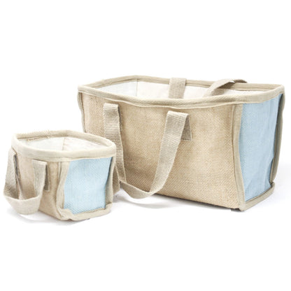 Cesta Grande Yute Natural 33x18x20cm