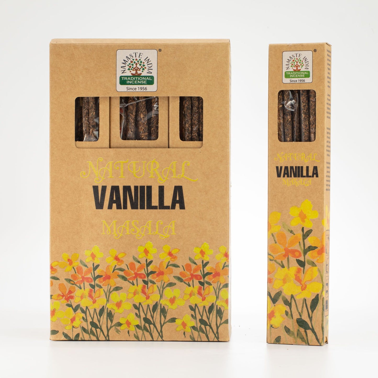Incienso Masala Botánico Natural - Vainilla