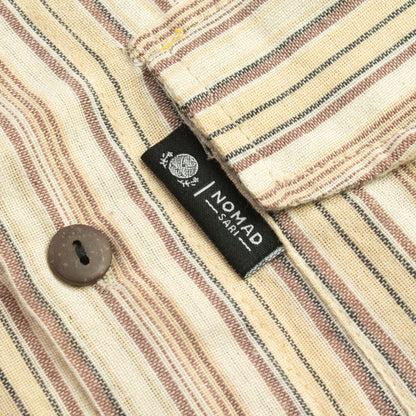 Nomad Sari Camisa de abuelo - marrón beige - XL