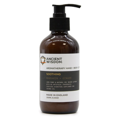 Mandarin and Ginger Hand and Body Lotion 250ml