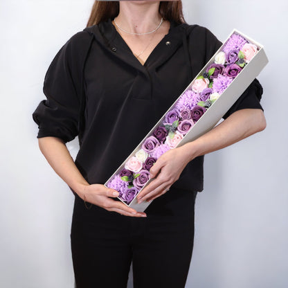 Extra Largo - Rosa Lavanda y Clavel