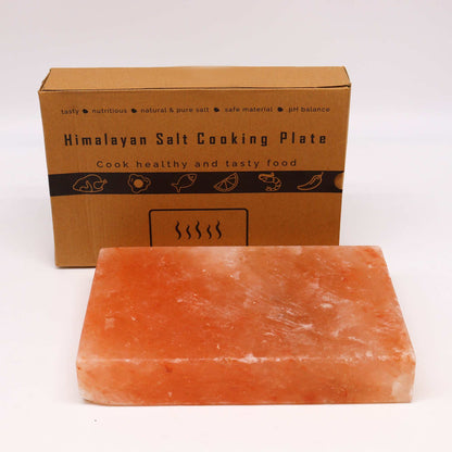 Himalaya-Salz-Kochplatte - Rechteckig - 30x20x5cm