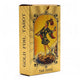 Jeu de cartes de tarot bleu et or - All-Seeing Eye - avec livret