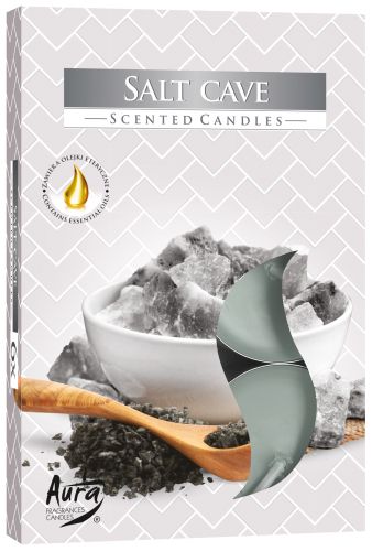 1x Set de 6 Velas de Té Perfumadas - Sal