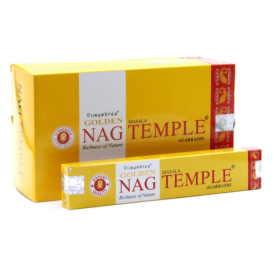 15 g Golden Nag Weihrauch – Tempel