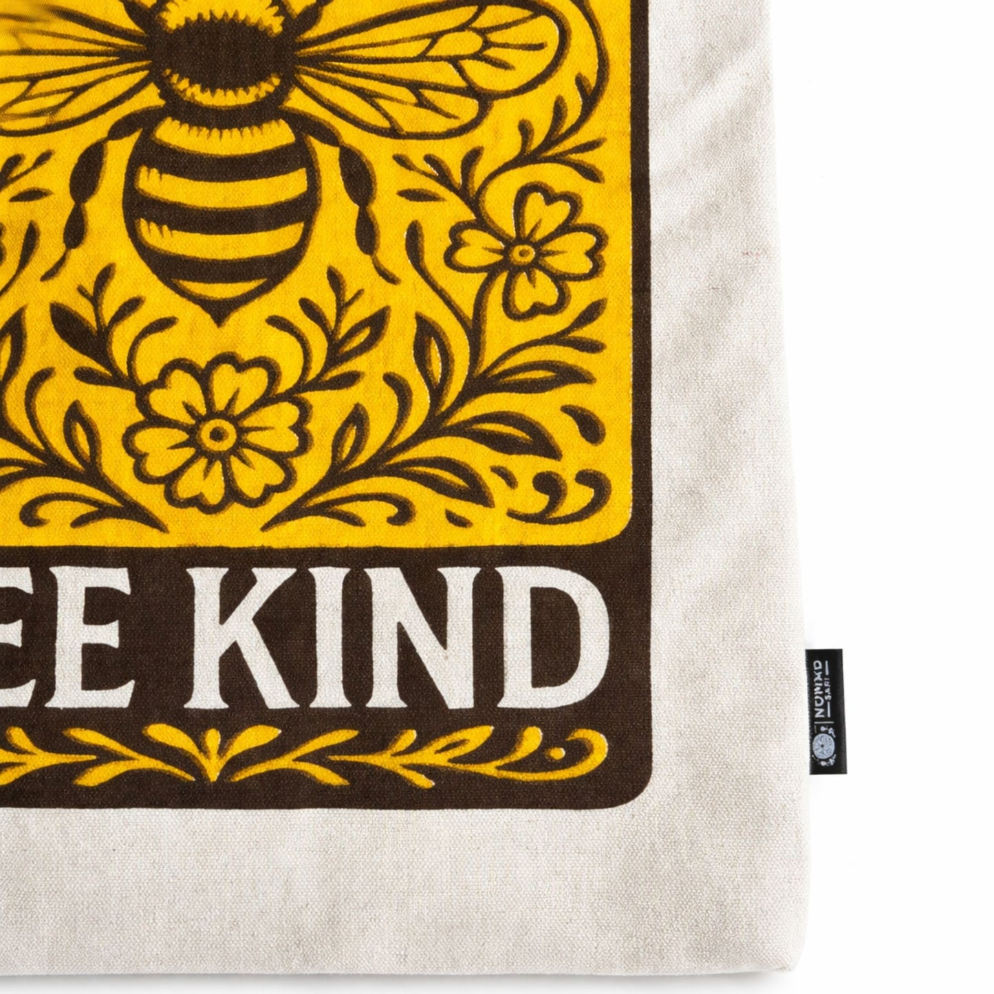 Nomad Sari Icónico Toni Bolsa Tote - Sé amable - Natural 10 oz