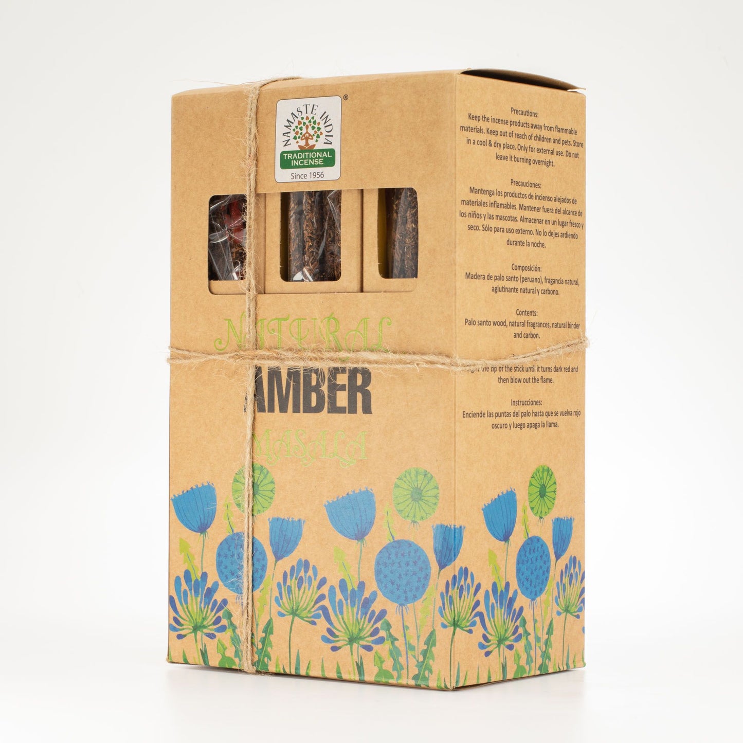 Incienso Masala Botánico Natural - Ámbar