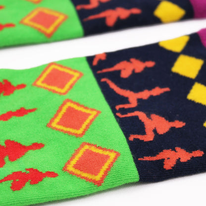 Chaussettes en bambou Hop Hare (P/M) - Poses de yoga