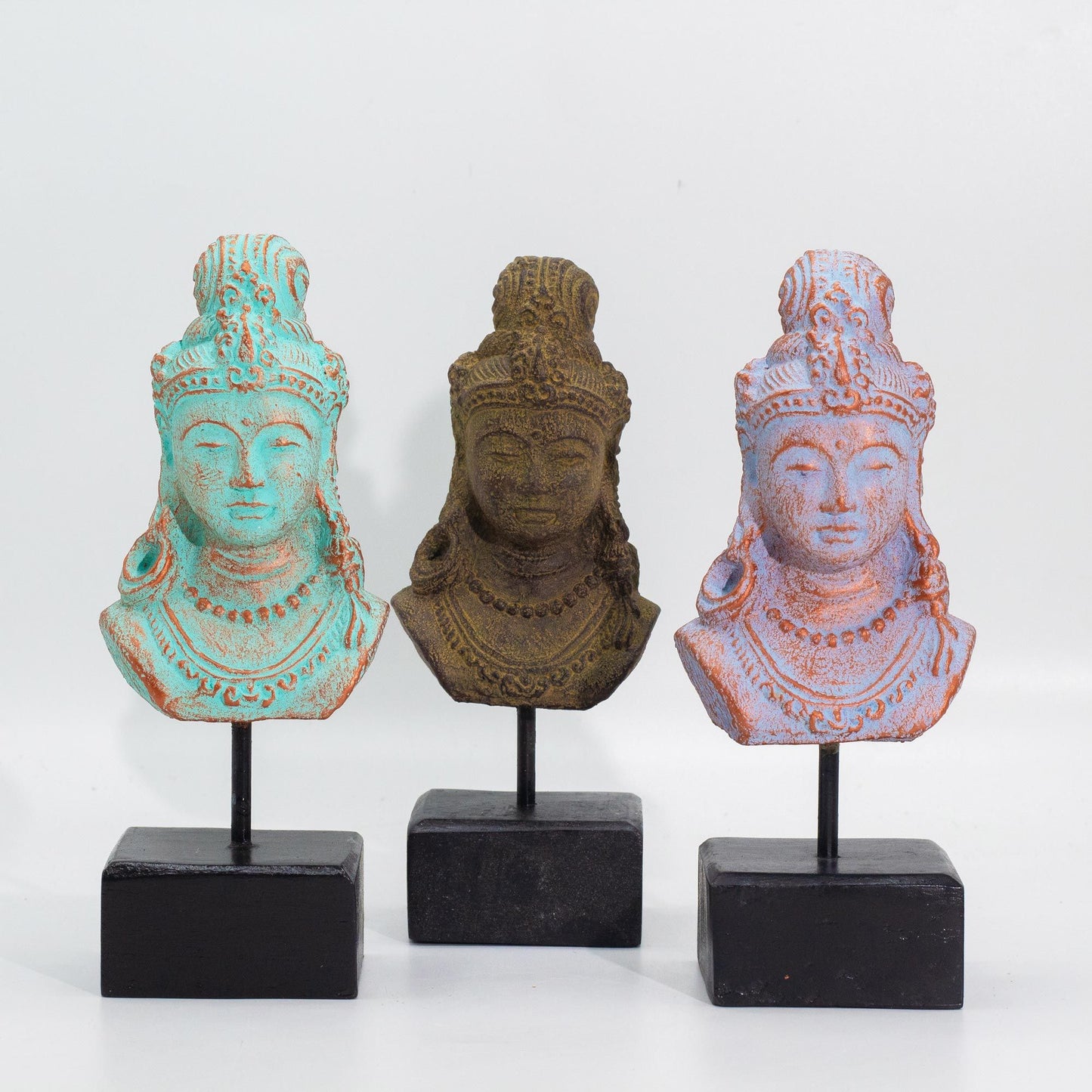 Princesse Lucky Java sur pied - Cuivre vert