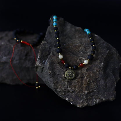 Collier Essence du Volcan - Éveil spirituel