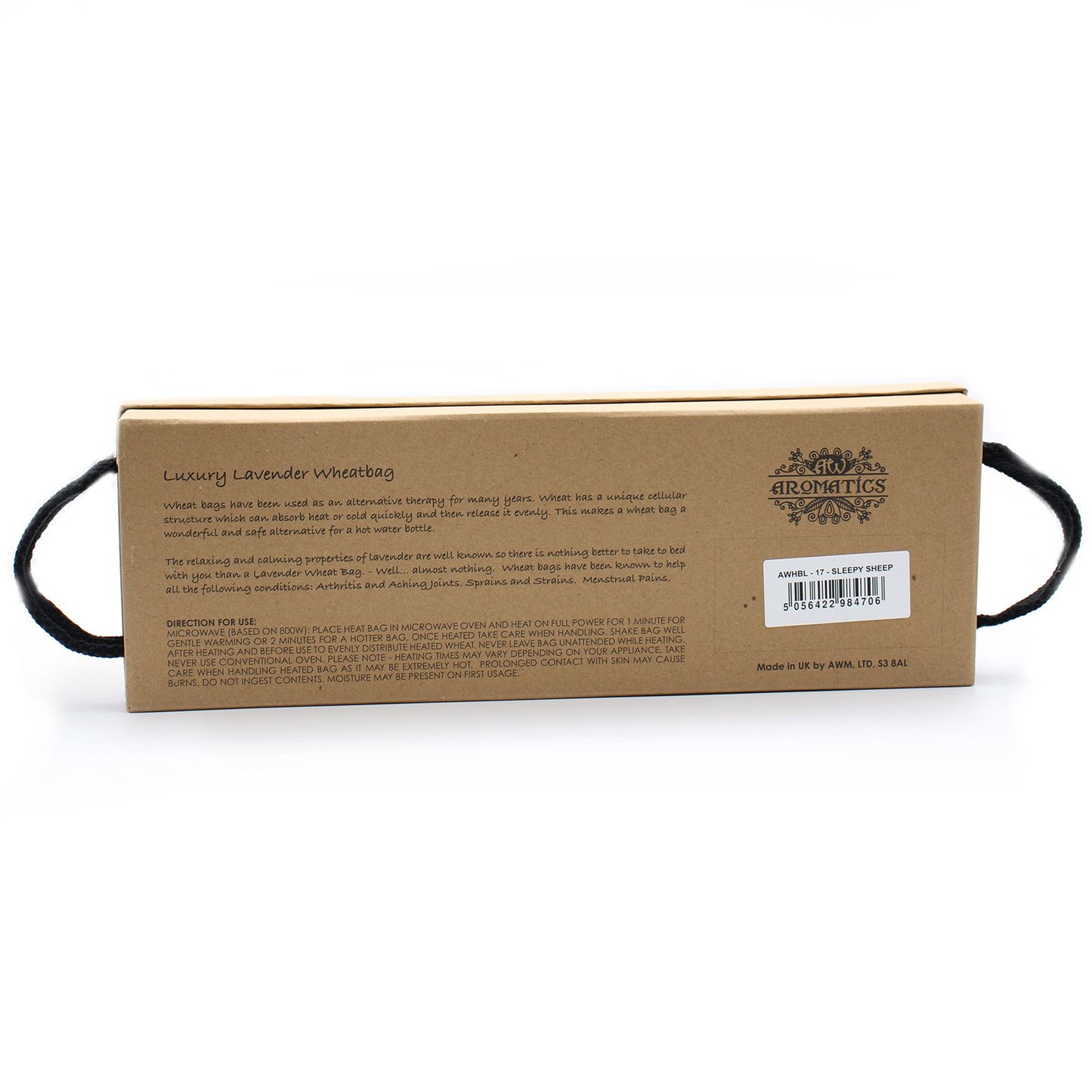 Sac de blé lavande de luxe Sleepy Sheep dans un coffret cadeau