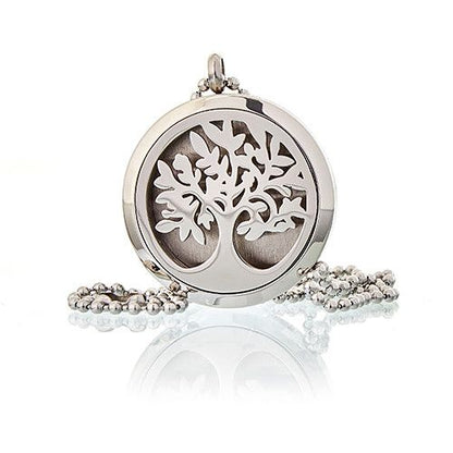 Collar Difusor Aromaterapia Árbol Vida 30mm