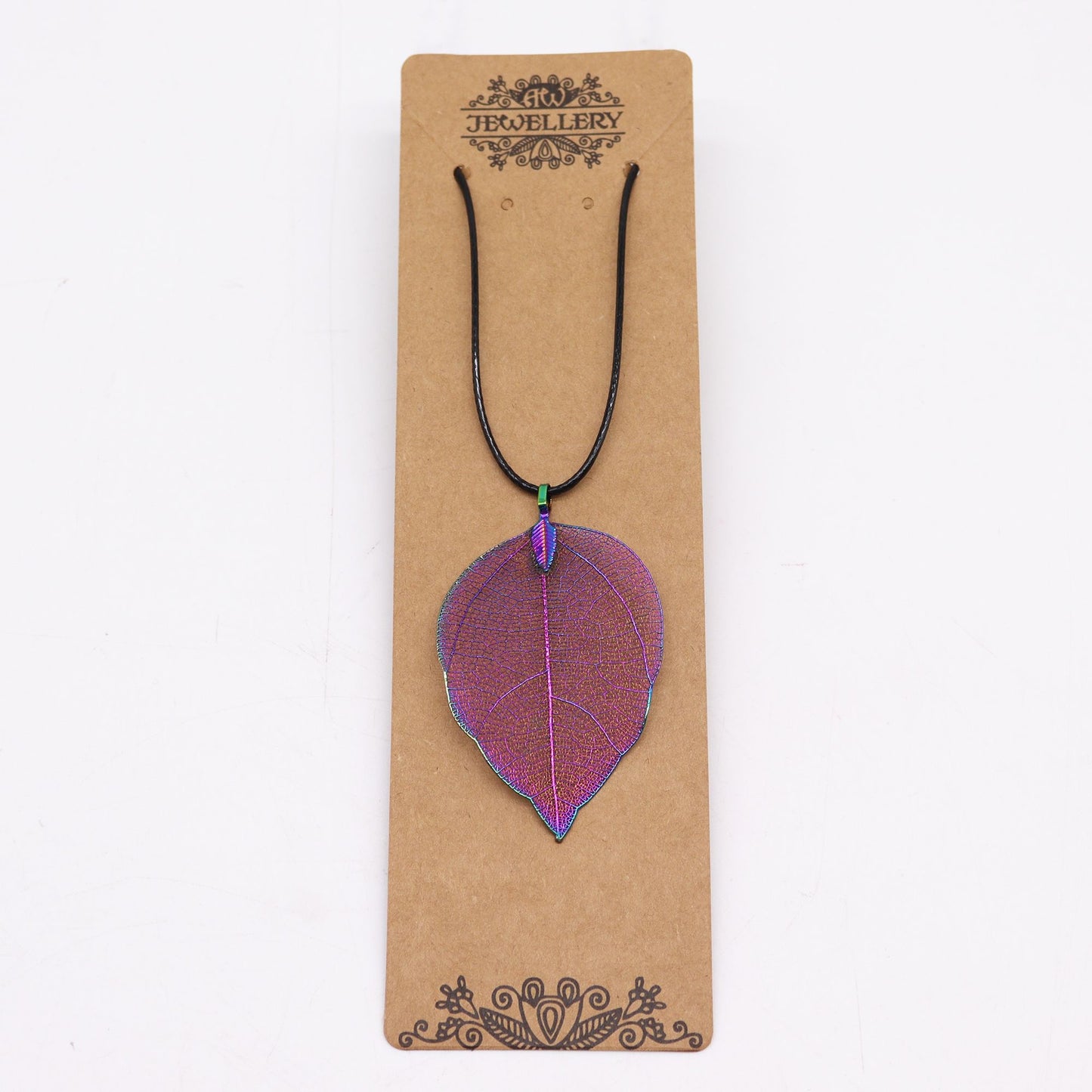 Collar Hoja Multicolor Sostenible