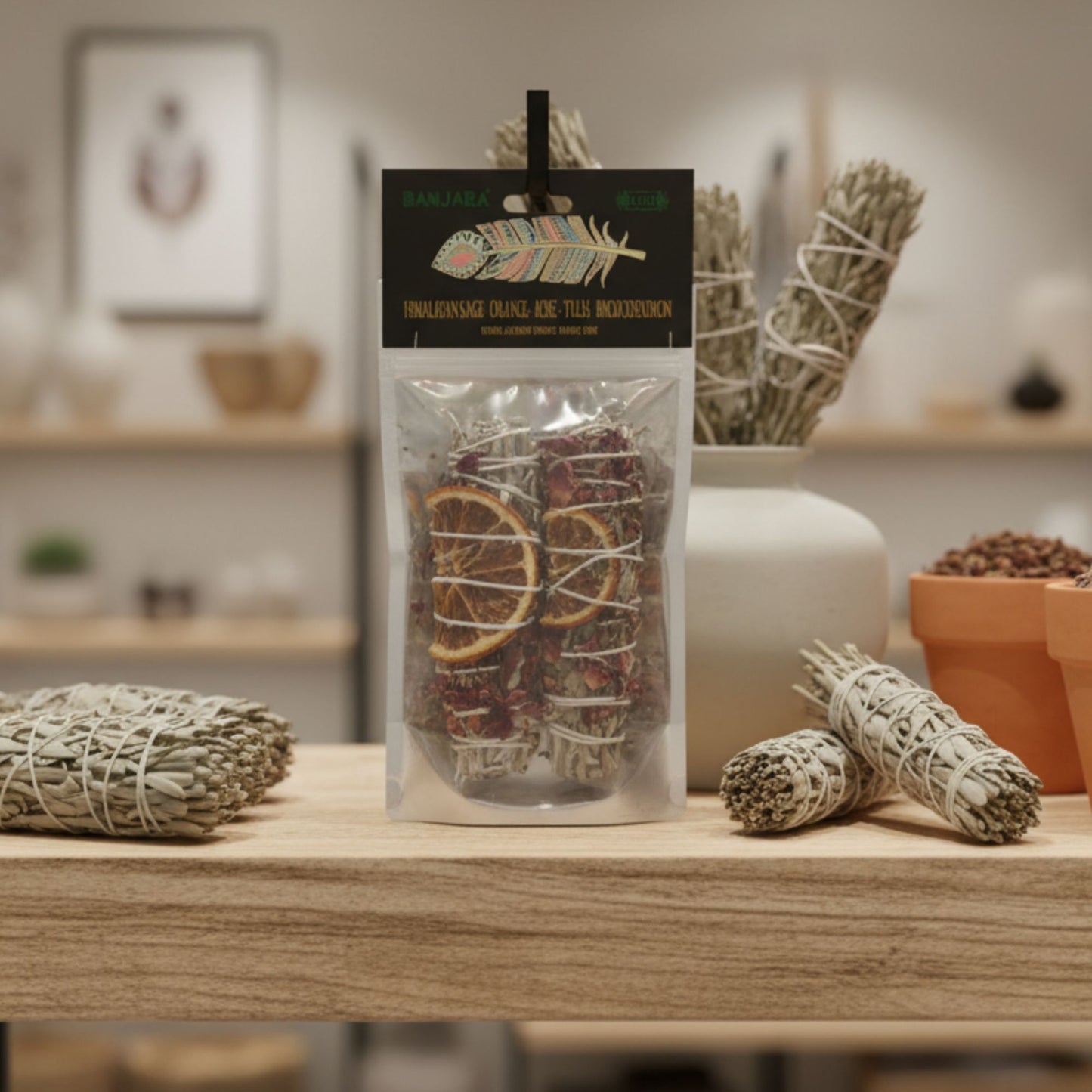 Banjara Smudge - Salvia india y pachulí