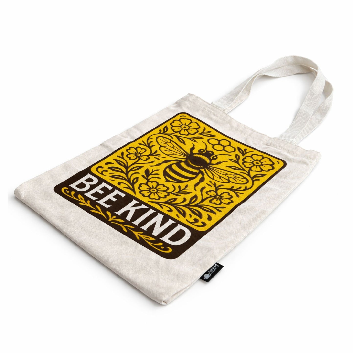 Nomad Sari Icónico Toni Bolsa Tote - Sé amable - Natural 10 oz