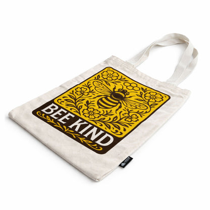 Nomad Sari Icónico Toni Bolsa Tote - Sé amable - Natural 10 oz