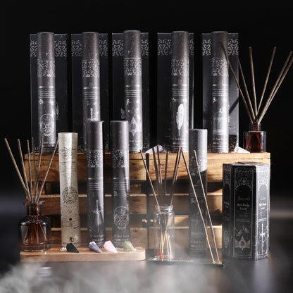 Encens ancien pour sorts de sorcellerie - Séduction - Pendule d'améthyste