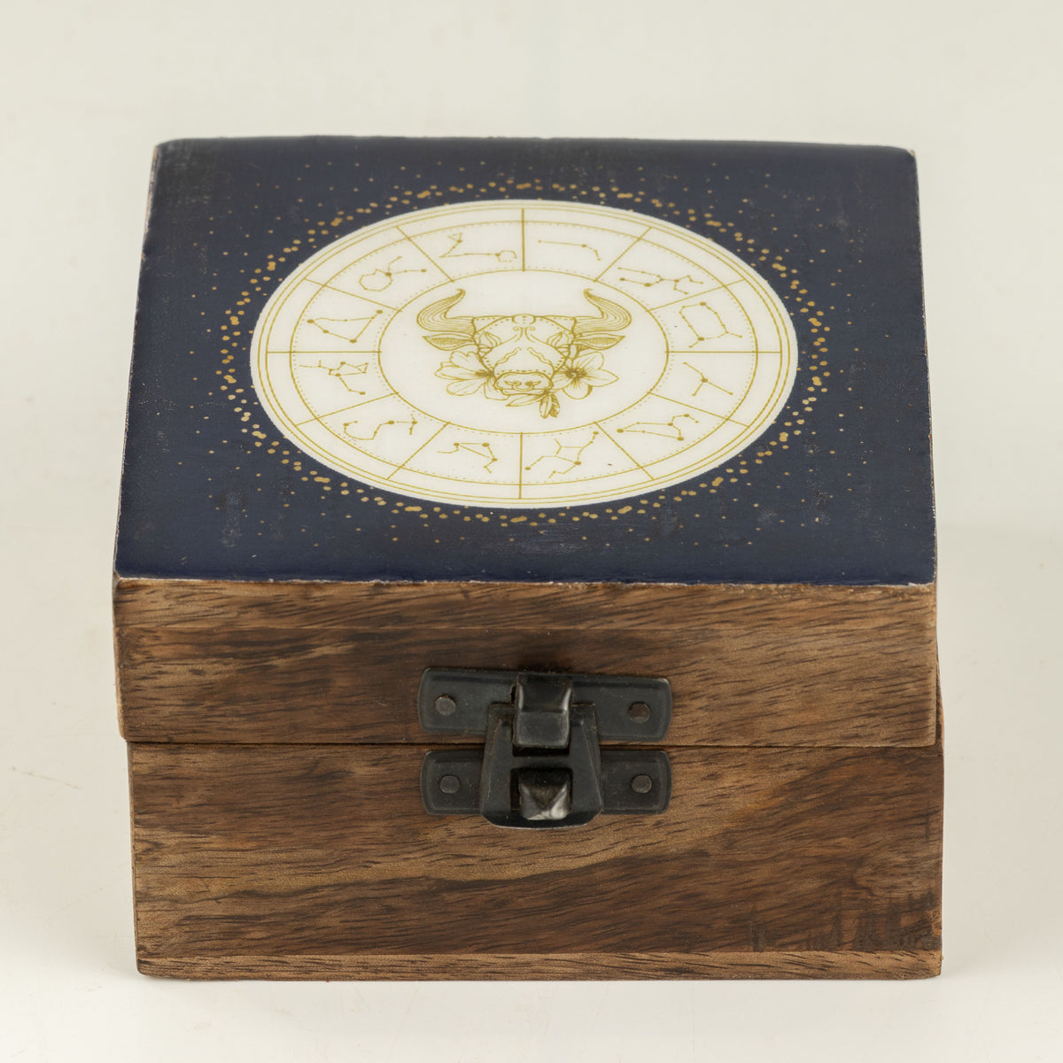 Pequeña caja esmaltada - Tauro