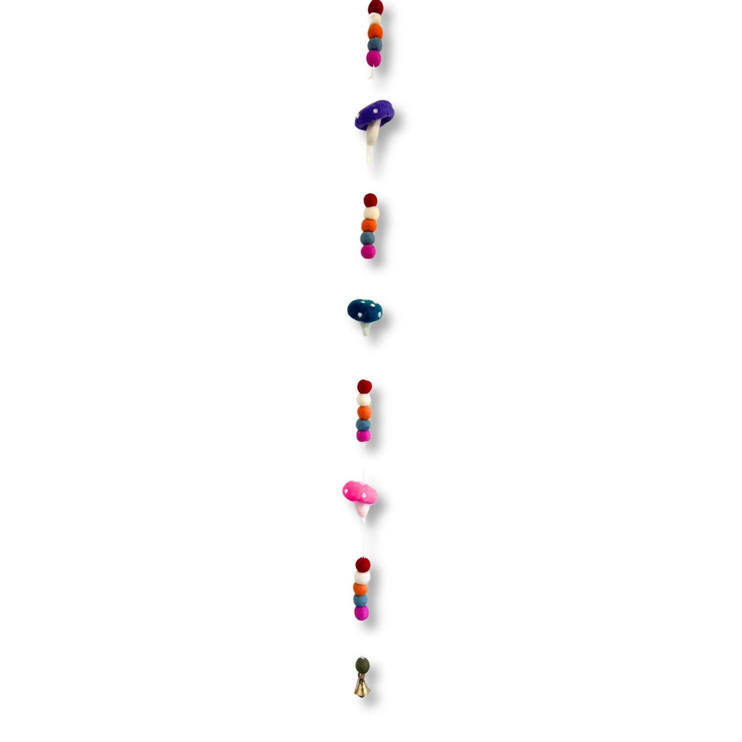Colgante de Pared de Fieltro - Hongos (colores variados)