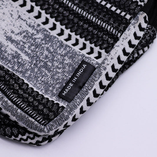 Bolsas de Jacquard Natural - Caravana Urbana - Bolso Cruzado