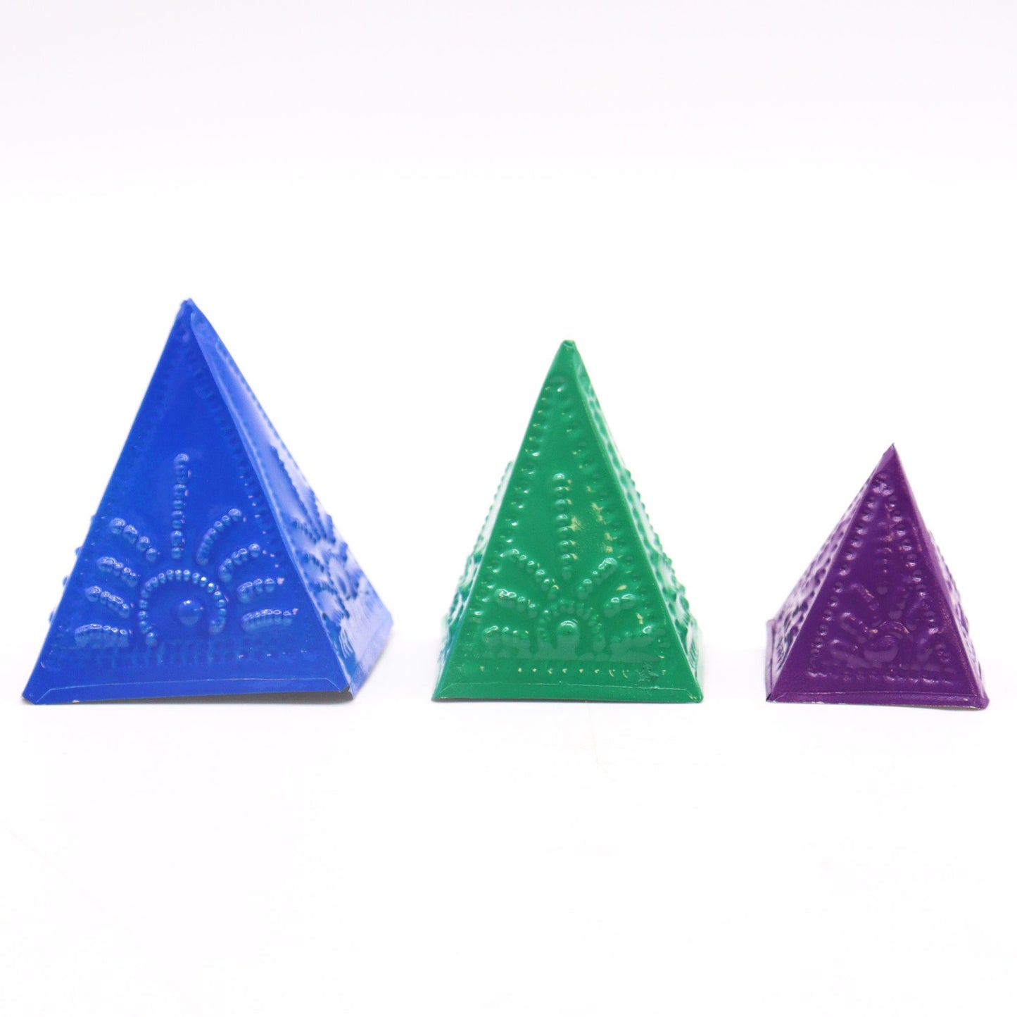 Räucherpulver-Formen-Set - Blau Grün Lila